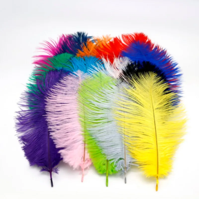 

10 Pcs 15-20CM Beautiful cheap Ostrich Feathers for DIY Jewelry Craft Making Wedding Party Decor Accessories Wedding Decoration