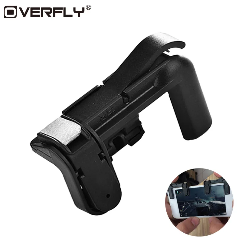 

Mobile Phone Game Trigger Fire Button Aim Key Smart Phone Games L1 R1 Triggers with handle Controller for iphone Xiaomi Samsung