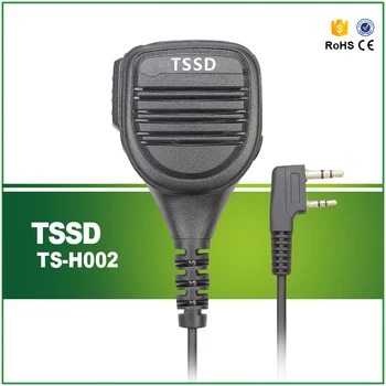 

Two Way Radio Mic Speaker K Plug for Baofeng TYT Wouxun Radio Handheld Shoulder Speaker Mic Microphone