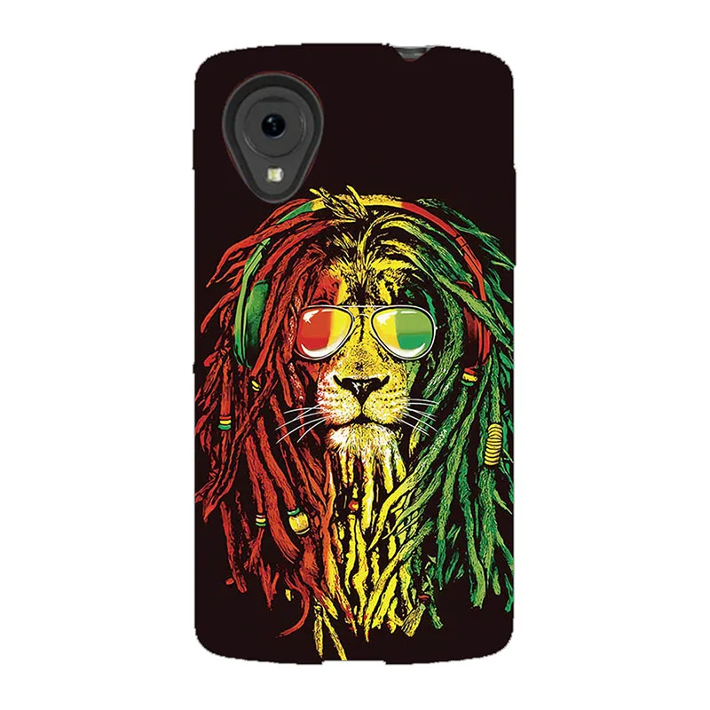 Милый мультяшный Мягкий силиконовый чехол Coque для LG Google Nexus 5 E980 D820 D821 красочный с