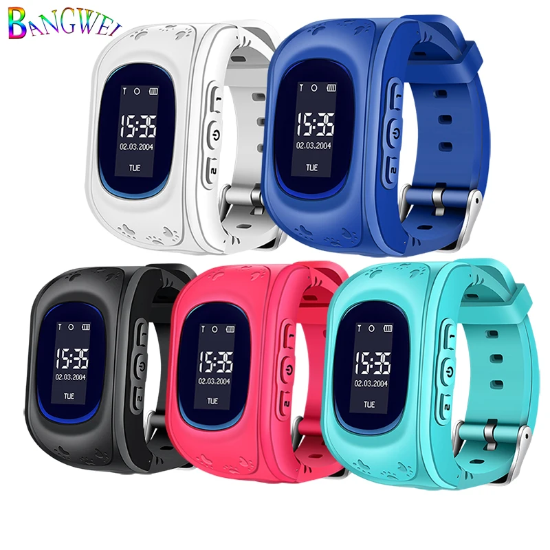 2019 New Waterproof Children Smart Watch Digital Baby Smart Watch Remote Monitoring SOS Emergency Call LBS Security Positioning