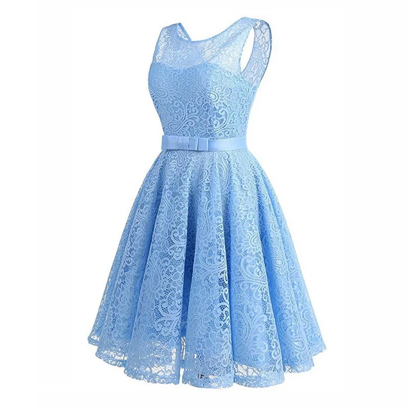Kostlich Lace Summer Dress Women 2017 Sleeveless Lace Hollow Out Sexy Evening Party Dresses Bet Tunic 50s Hepburn Dress Sundress (9)