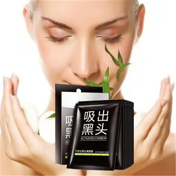

2017 Brand Facial Mask Nose Blackhead Remover Peeling Peel Off Black Head Acne Anti-Acne Treatments Face Care Suction Mask 10Pcs