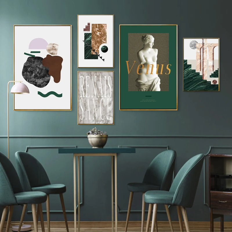 

Abstract Vintage Europe Venus Prints Art Wall Canvas Paintings POP Posters Wall Art Pictures for Living Room Home Decoration
