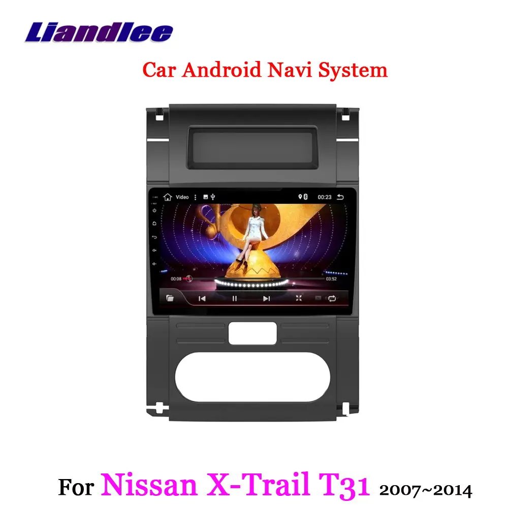 Liandlee для Nissan X-Trail T31 2007~ Android 7,1 система Радио Стерео Carplay камера BT tv gps карта Nav Навигация мультимедиа - Цвет: standard