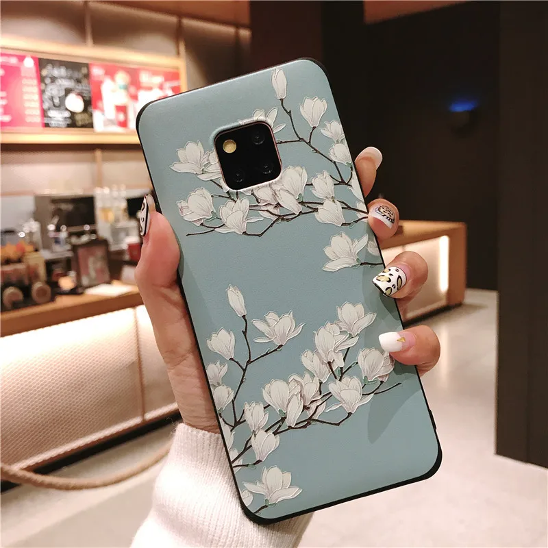 3D с тиснением и изображением ТПУ для Huawei Честь 8X 7A 6A 10 играть 9 вид 20 P30 P20 P9 P10 Pro Lite