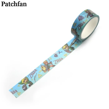 

20pcs/lot Patchfan Characters Anime cartoon kids vintage funny DIY Scrapbooking washi Tape Printed Pattern sticker A2159