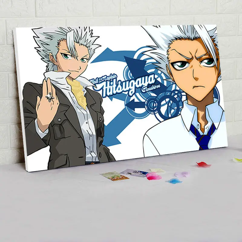 

digital paint by numbers BLEACH modular painting death diy oil painting the King of Terrors modular painting anime posters
