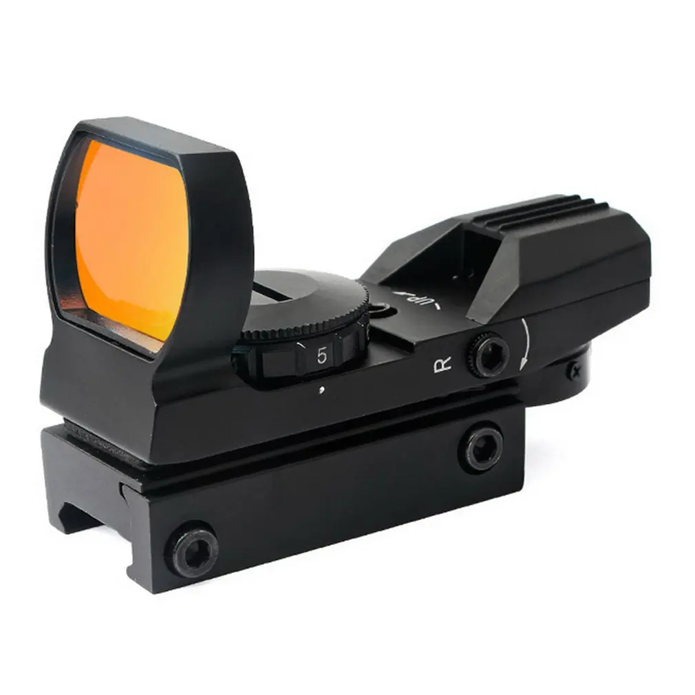 

JH400 Red change sight four point 11mm Holographic Laser Red/Green 4 Reticle Dot Sight Projected Reflex Scope