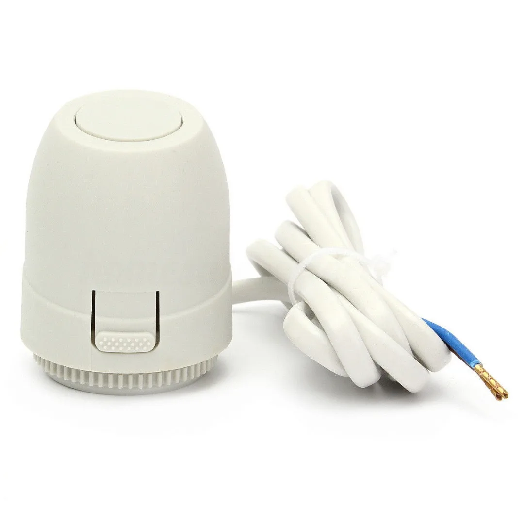 Floor Heating Valve NC AC 230V Electric Thermal Actuator Manifold For Underfloor Heating Thermostat