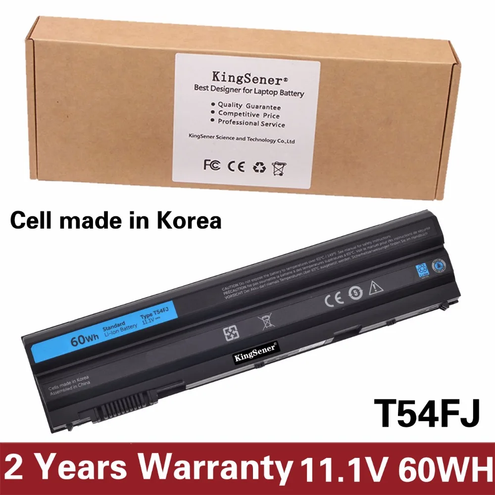 Kingener Korea Cell New T54FJ Laptop Battery for DELL Latitude E6420
