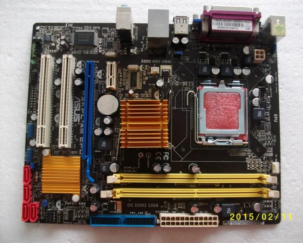 original motherboard for ASUS P5KPL-AM EPU LGA 775 DDR2 G31 Desktop motherboard Free shipping asus original motherboard g31m s2l g31 ddr2 lga 775 motherboard