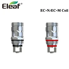5 шт./лот Eleaf EC-M EC-N 0.15ohm катушки EC M EC N замены головки испаритель подходит для MELO iJust блока управления двигателем распылитель