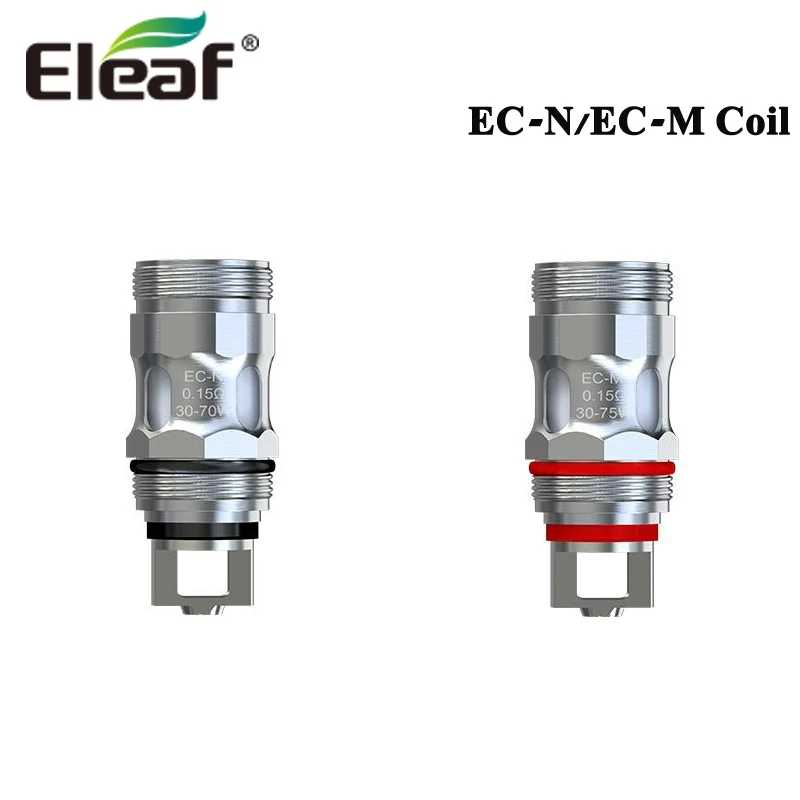 

5PCs/lot Original Eleaf EC-M EC-N 0.15ohm Coils EC M EC N Head Replacement Evaporator Suitable for MELO iJust ECM Atomizer