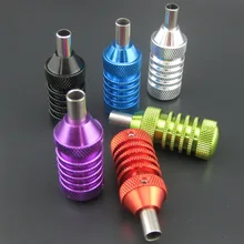 Один 22 мм алюминиевый сплав захват машины татуировки с задней стволовой и набор винтов питания