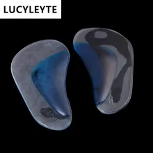 LUCYLEYTE стопы pad плоскостопие восемь футов коррекции стельки задние ноги коррекции вальгусной pad делится на размер товара