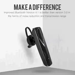 X6 Bluetooth 4,1 Гарнитура бизнес bluetooth-стереонаушники камера легкий шумоподавление голосовые подсказки гарнитура