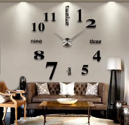 3d Grandes Letras Ingles Numeros Arabigos Superficie Del Espejo