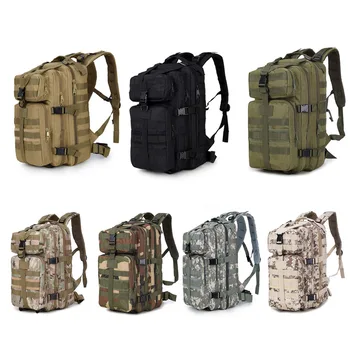

35L Military Tactical Assault Backpack Waterproof Army Molle Shoulder Bag Hiking Camping Hunting Rucksack ZJ55