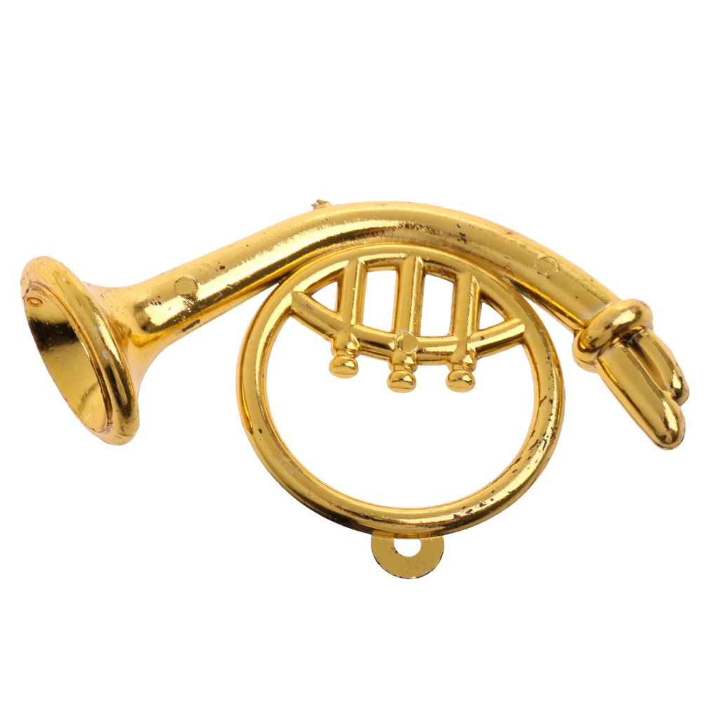 

High Quality 1/12 Dollhouse Miniature Musical Instrument Plastic Bend Brass Model Figures Toy Accessory