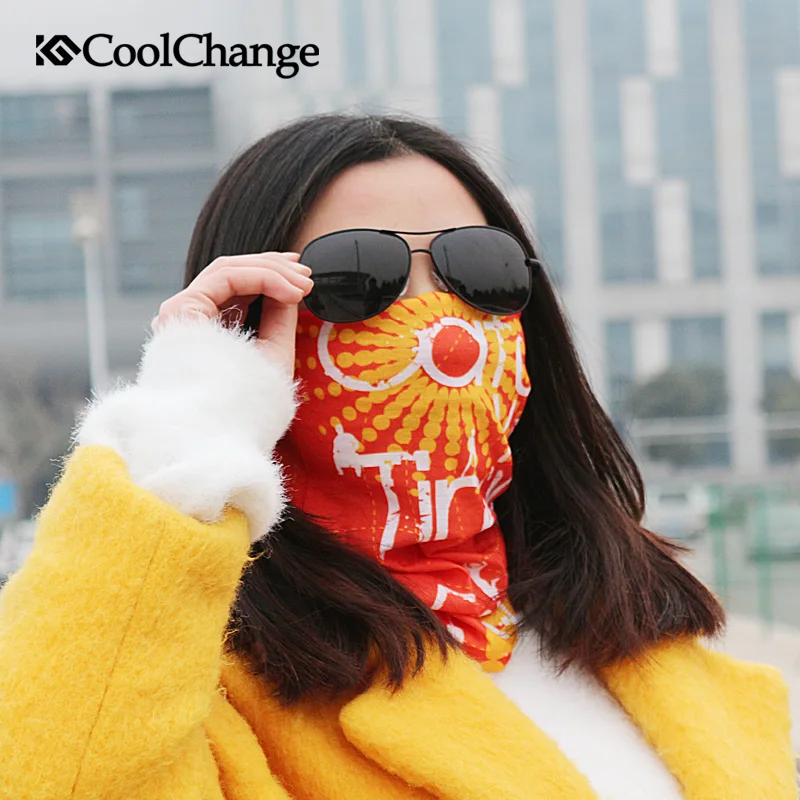 Coolchange ماجيك الدراجات أغطية الرأس كاب موتو الدراجة تزلج الفم الوجه Traninning قناع دراجة عصابات ركوب وشاح الرياضة قناع