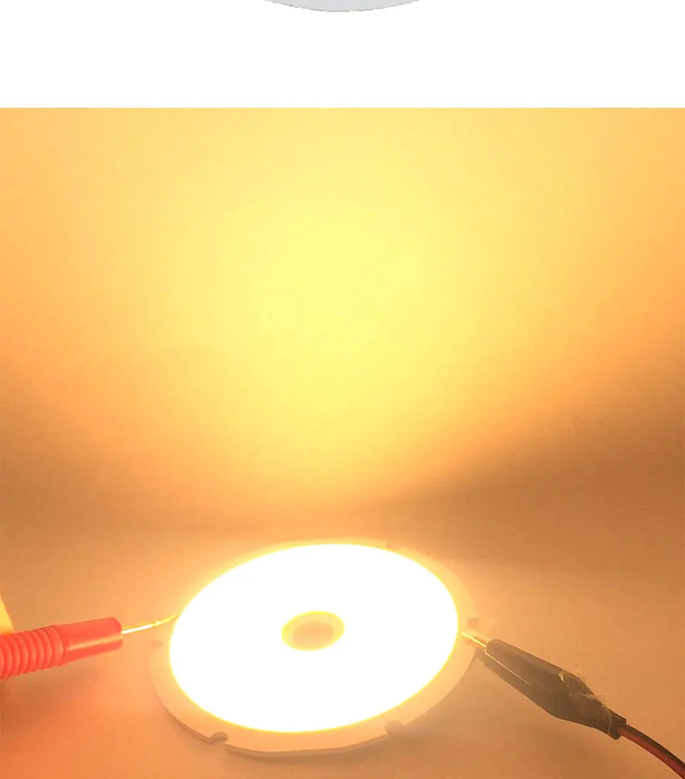 80mm Diameter Round COB LED Chip On Board 50W Light Source for DIY LED map Bulb Warm Cool White DC 30-33V (7)