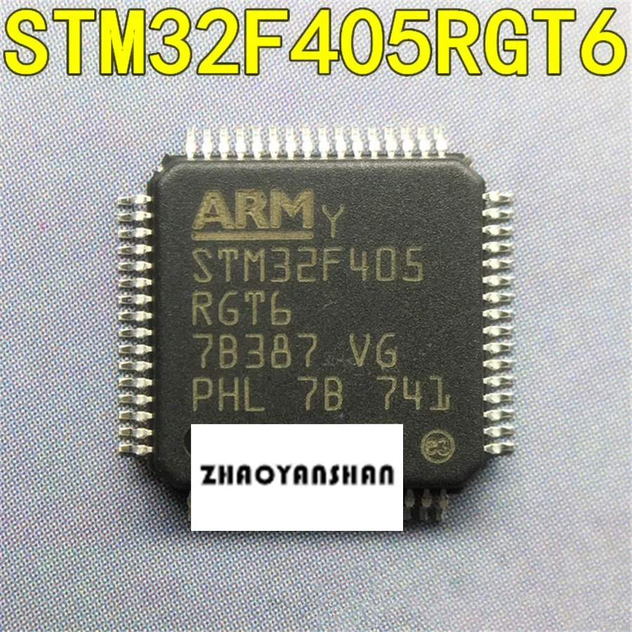 

1pcs X STM32F405RGT6 STM32F405RG STM32F405RGT6TR ARM M4 QFP64 Free Shipping