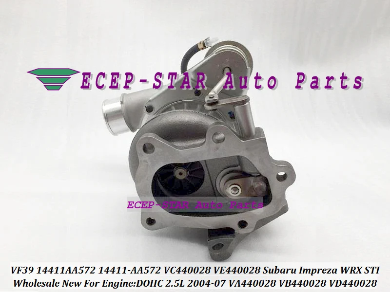 Turbo VF39 14411AA572 14411-AA572 VC440028 For Subaru Impreza WRX STI DOHC 2.5L 2004-07   (2)