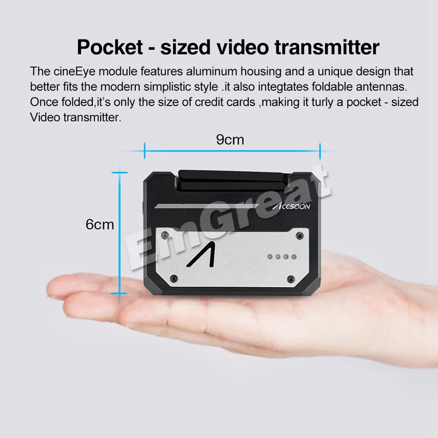 Accsoon CineEye карманный беспроводной 5G 1080P мини HDMI передающее устройство видео передатчик для IOS iPhone для iPad Andriod Phone