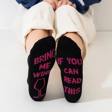 Рождество Halajuku напечатанное слово носки Творческий Sokken хип хоп Meias улица скейтборд корзина Бальные чулки унисекс