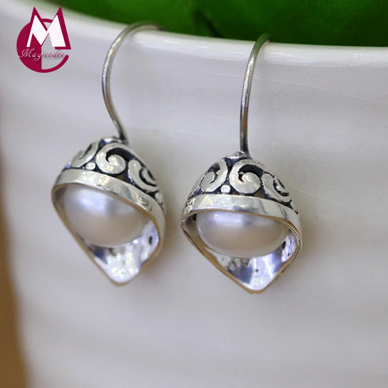 Женское кольцо из серебра 925 пробы с круглым гранатом|earrings for|earrings for womenearring female |