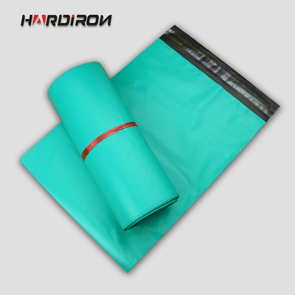 HARD IRON Green Poly Mailer Mailing Bag Organizer Bolsas Storage