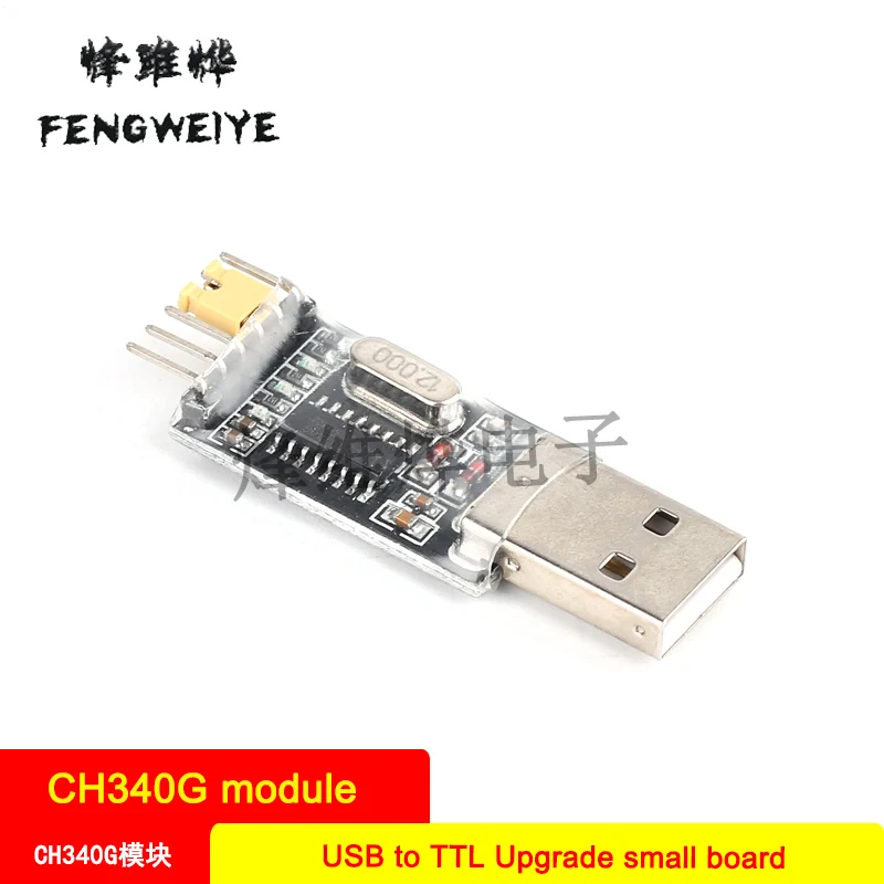 Panel CH340G USB to TTL module to serial port Download line MICRO interface Support 3 3V