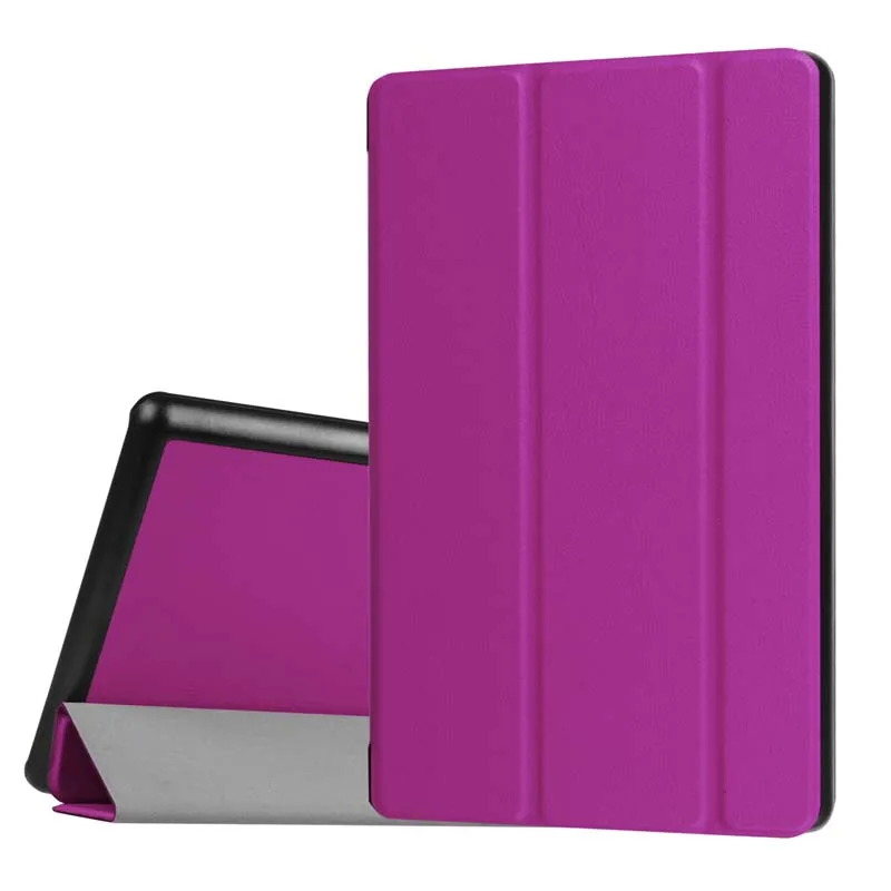 Для Amazon Kindle New Fire HD 8 HD8 2016 планшет с 3 папками магнитной застежкой подставка из