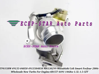 

Turbo TF035HM TF035 49135-04850 4913504850 MN130299 Turbocharger For Mitsubishi Colt Smart Forfour 2006- 4D15T 4A91 1.5L 1.5 CZT