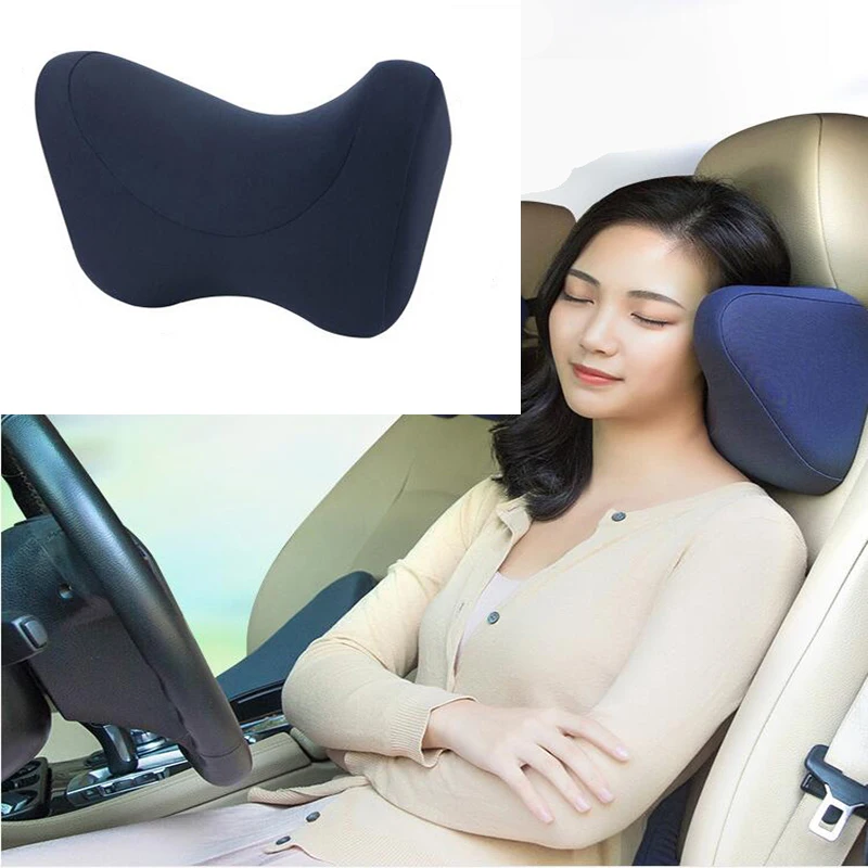 Car headrest neck pillow lumbar pillow seat cervical spine car car pillow sleeping rest memory