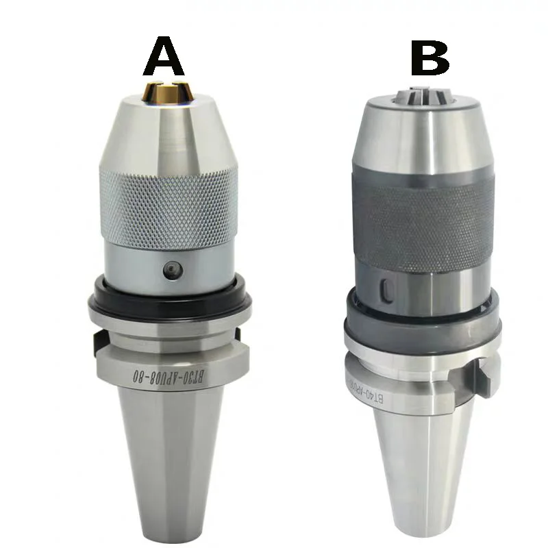 

1PCS BT30 BT40 NT30 NT40 APU08 APU13 APU16 80L 100L 110L High precision CNC integrated self-tightening drill chuck