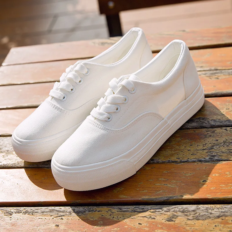

2018 small whiteboard shoes wholesale small white shoes canvas shoes HP01