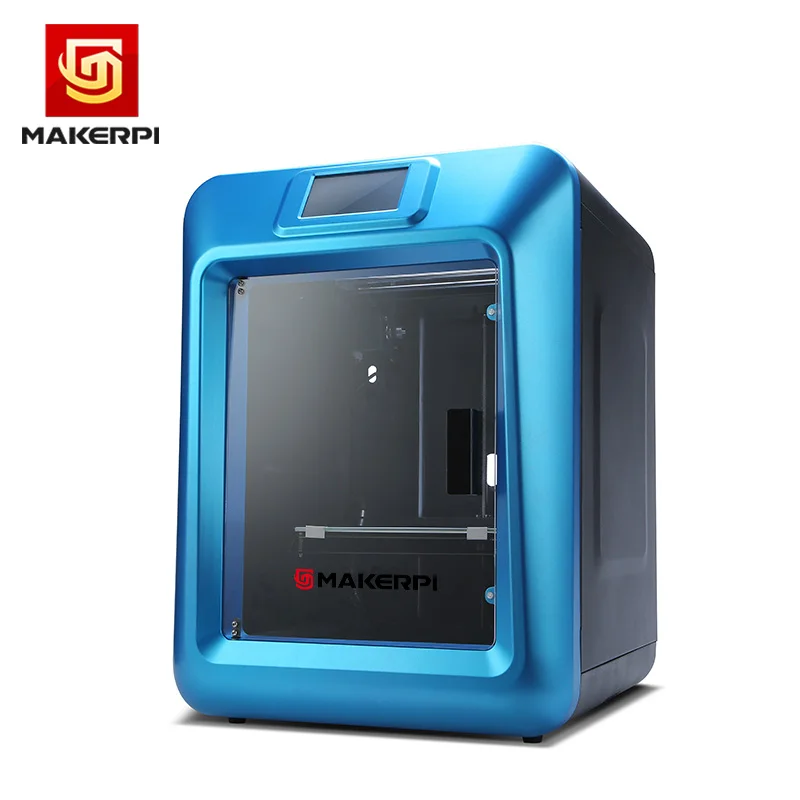 MakerPi образовательный настольный 3D принтер лазерная гравировка полностью