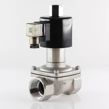 ZS 2/2-way Direct Acting Normally Open Solenoid Valve,Stainless steel body, Hot Water Air Gas Oil Etc,220VAC 24VDC DN32 G1-1/4 ZS 2/2-way Direct Acting Normally Open Solenoid Valve,Stainless steel body, Hot Water Air Gas Oil Etc,220VAC 24VDC DN32 G1-1/4