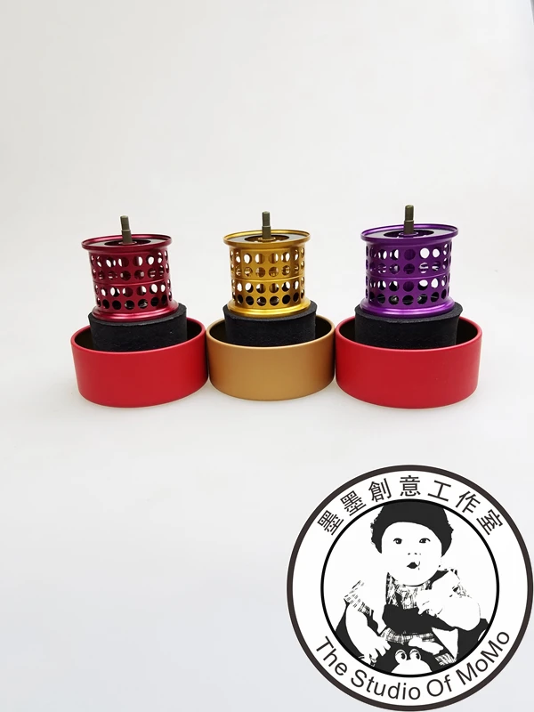 

DIY BLACK MAX3 SILVER MAX3 PMAX3 ORRA2 CUSTOM HONEYCOMB FISHING REEL long shaft version SPOOL 9.5g