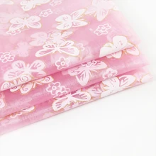 2"* 58" 50*145 см вышивка бабочки блестящая Пряжа Ткань, материалы ручной работы для изготовления ткани швейная кукла тильда, 1Yc2511