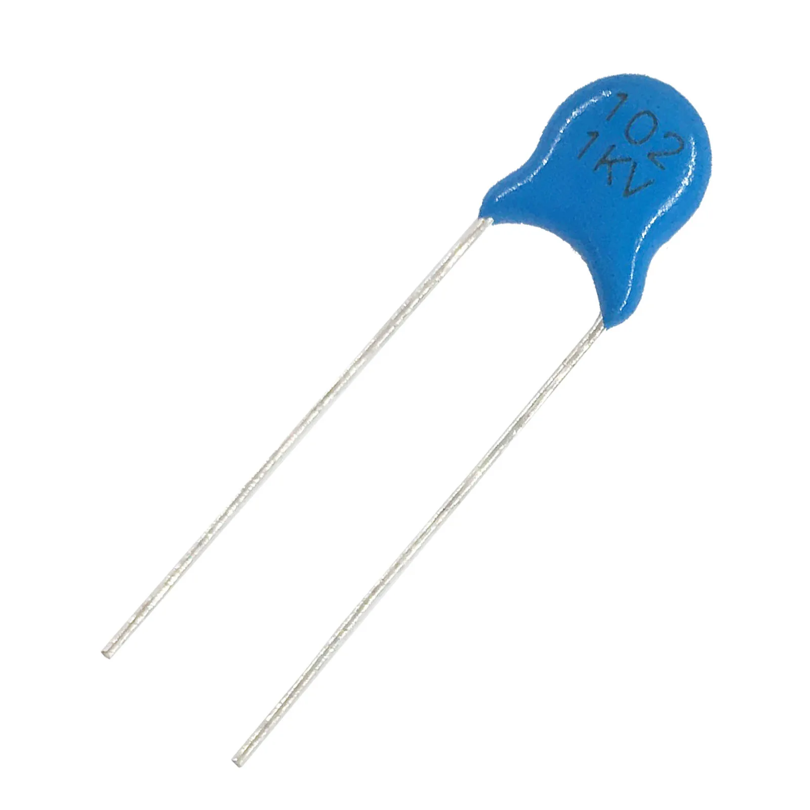 100 pcs 1nF 102 1KV 고전압 세라믹 커패시터 모듬 키트 모음 세트 1nF 102 1KV