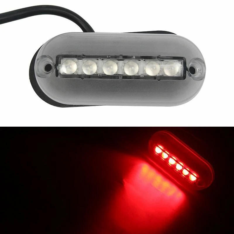 

Underwater Light Fishing Marine Boat Night Landscape Lighting 6 LED Waterproof 12V can CSV