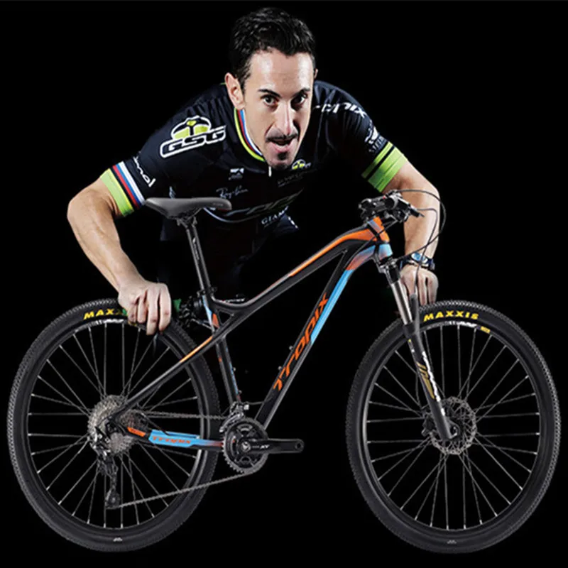 

High quality mountain bike, MIG 17 inch ultra light Aluminum Alloy bicycle Shimano XT M800+ Germany Magura oil brake system