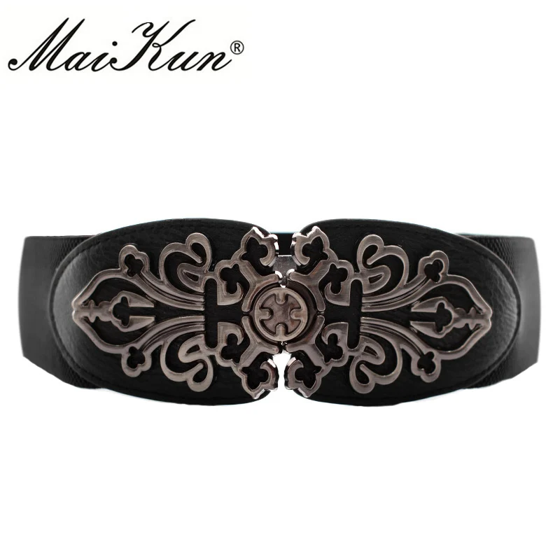 Buy Vintage Design Elastic Belts For Women Wide