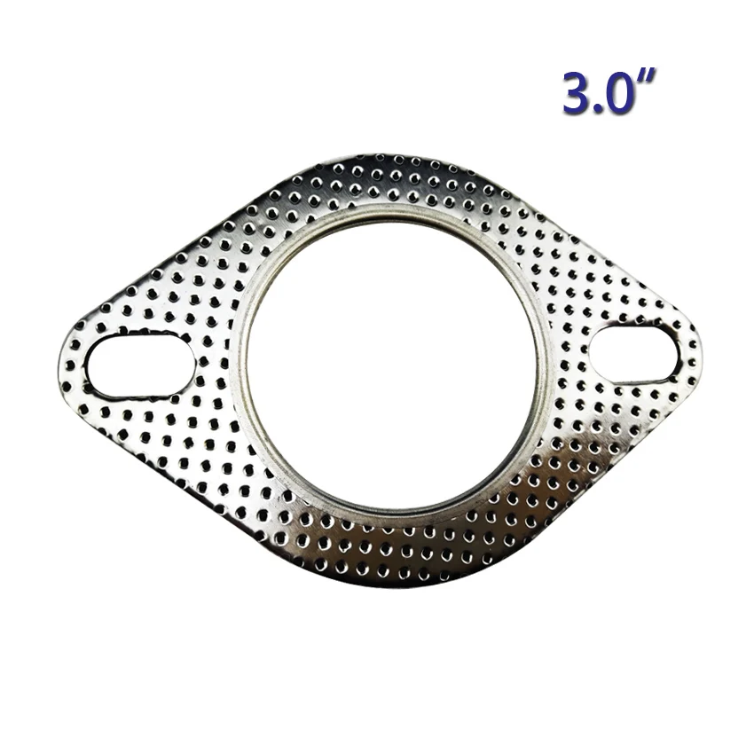 

ZUCZUG Exhaust Downpipe Flange 5pcs/Lot 3 inch/76mm Car Engine Exhaust Gasket/ Universal Exhaust Pipe Gasket with two holes