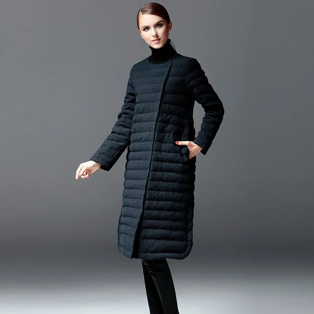 Best price at $175 Cheap Elegant Coat New 2016 European Style Long Sleeve Winter Ladies Charming Ethnic High Quality Women Classic Coat