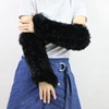 Women real long rabbit fur glove lady knitted genuine rabbit fur mittens 2022 brand high quality fur gloves ► Photo 3/6