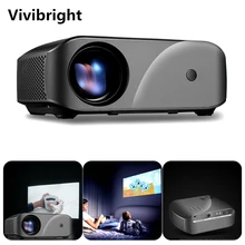 Vivibright F10 1280*720 светодиодный проектор Разрешение Поддержка Full HD для домашнего Кино мини Портативный Proyector для 3D проектор HD проектор